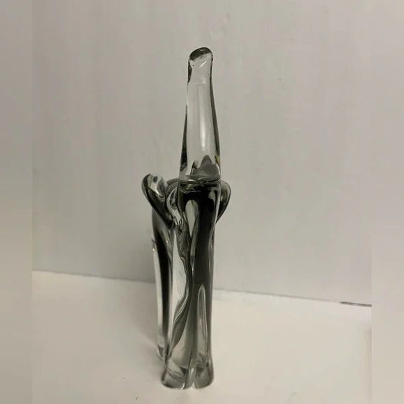 Italian VETRI DI Murano Art Glass Elephant with Labels Vintage 1980s Excellent - Picture 4 of 6